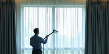 Commercial curtain steam cleaning service point-cook-vic hotels offices